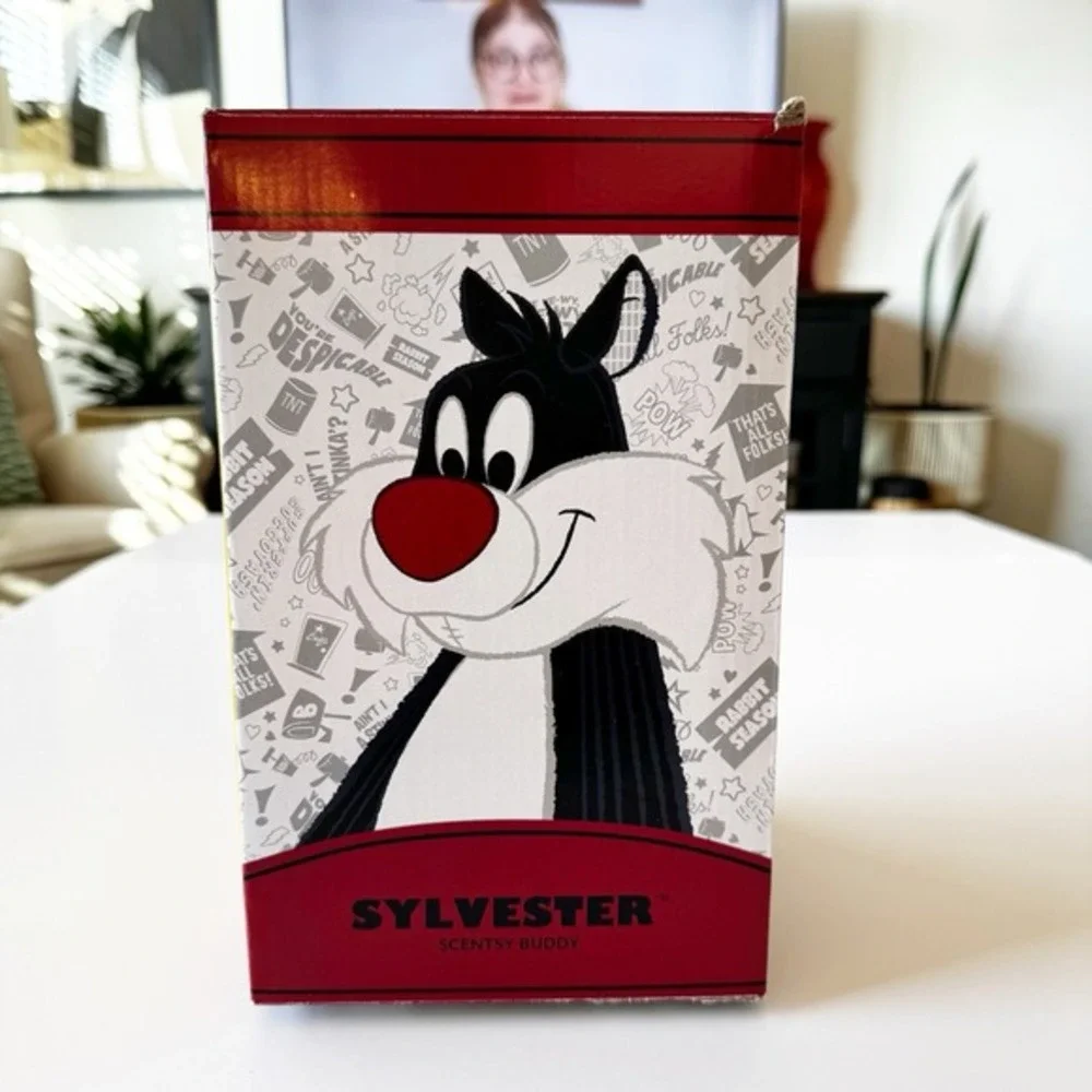 Sylvester The Cat Scentsy Buddy Looney Tunes‎ With Scent Paks New Open Box Lovey